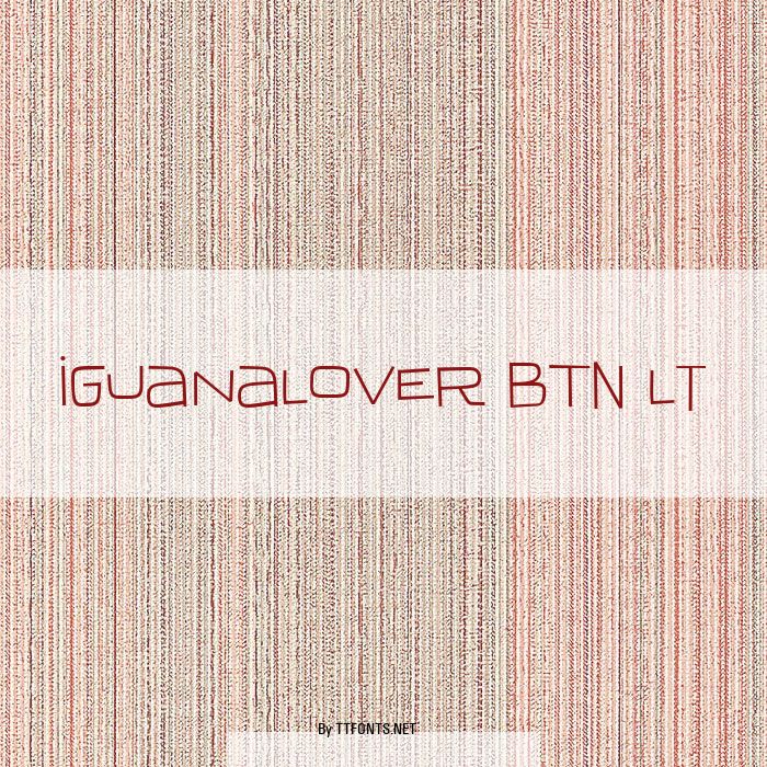 IguanaLover BTN Lt example